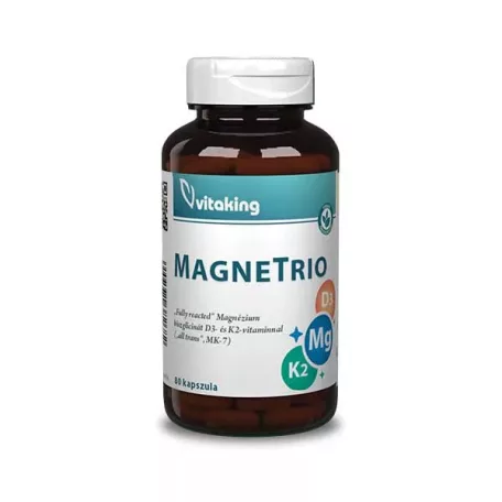 Vitaking MagneTrio [Mg+K2+D3] 80 kapszula