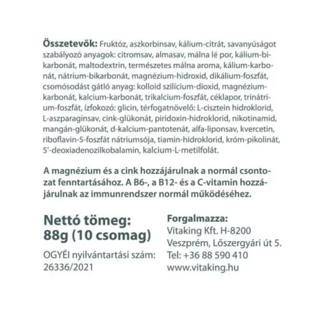 Vitaking VitaDrink Italpor 88g - 10 tasak