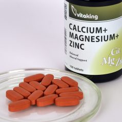 Vitaking Kalcium+Magnézium+Cink 100 tabletta