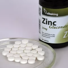 Vitaking Cink 25mg 90 tabletta