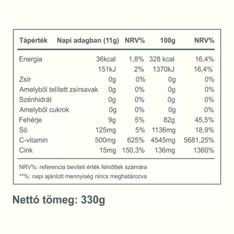 Vitaking Kollagén Italpor Epres 330g