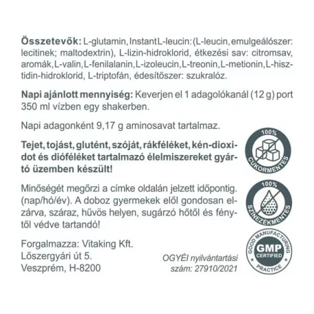 Vitaking Aminosav komplex por 300g