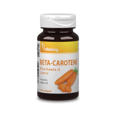 Vitaking Bétacarotene 15mg 100 gélkapszula