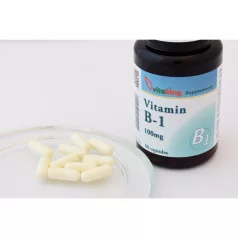 Vitaking B1-100mg 60 gélkapszula