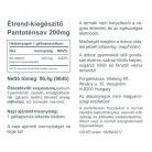 Vitaking B5 - Pantoténsav 200mg 90 gélkapszula