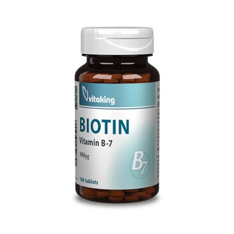 Vitaking B7 -Biotin 900mcg 100 tabletta