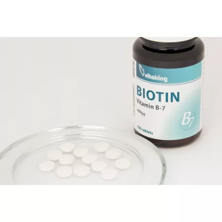 Vitaking B7 -Biotin 900mcg 100 tabletta