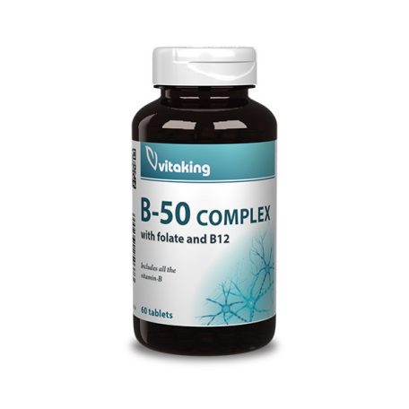 Vitaking BX-50 25mg B6-al 60 tabletta