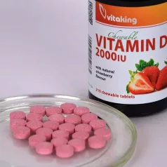 Vitaking D3-vitamin 2000NE 210 rágótabletta
