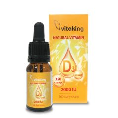 Vitaking D3-vitamin cseppek 2000NE 10ml