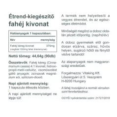 Vitaking Fahéj kéreg 375mg 90 kapszula