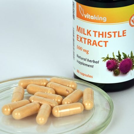 Vitaking Máriatövismag kivonat 500mg 80 kapszula