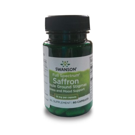Swanson Sáfrány 15mg 60 kapszula