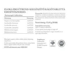 Vitaking FloraPro élőflórás  30 rágótabletta