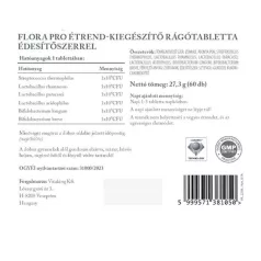 Vitaking FloraPro élőflórás  60 rágótabletta