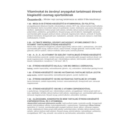 Vitaking 365 Multivitamin Sport csomag