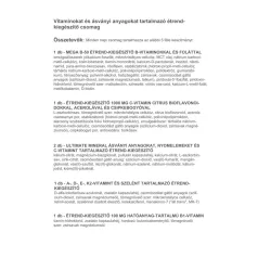 Vitaking 365 Multivitamin Alap csomag