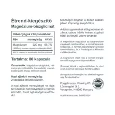 Vitaking Magnézium Biszglicinát 80 kapszula