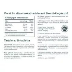 Vitaking Vas Biszglicinát komplex 60 tabletta