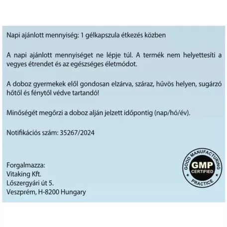 Vitaking Halolaj 1200mg 160 gélkapszula