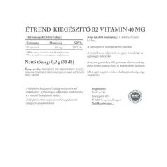 Vitaking B2 Riboflavin 40mg 30 kapszula