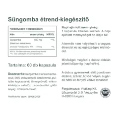 Vitaking Süngomba 500mg 60 kapszula