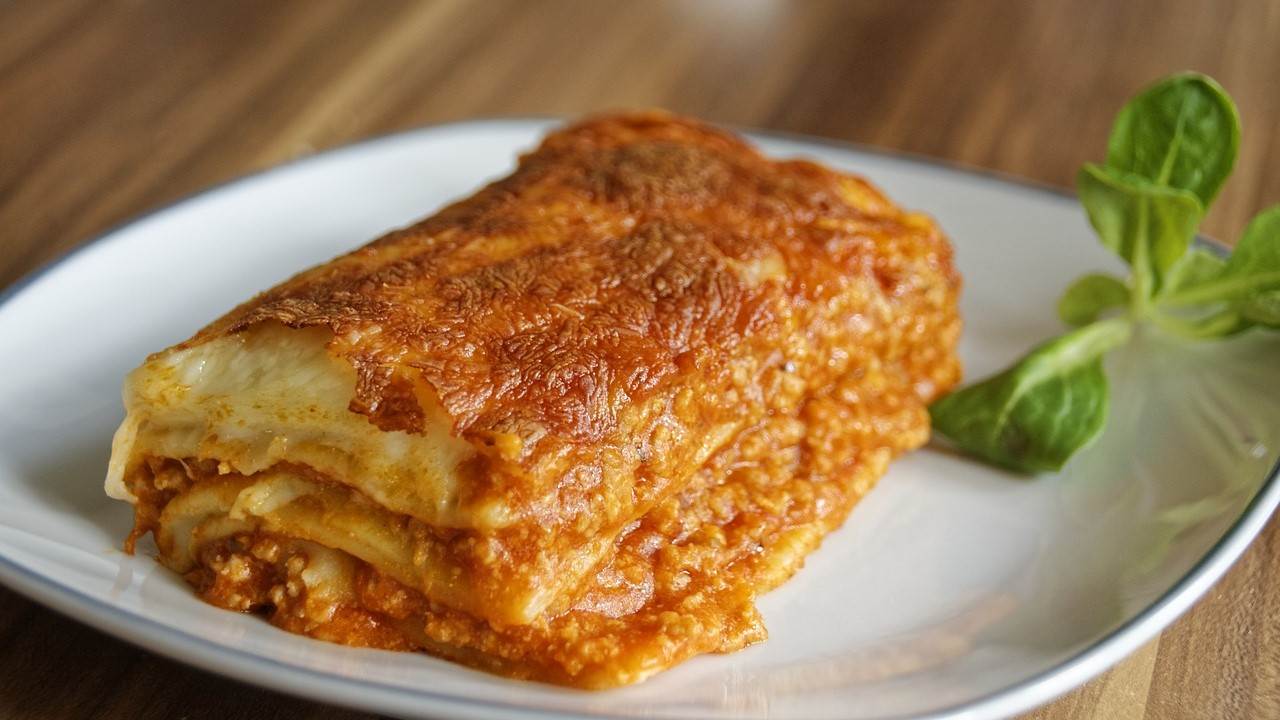 Diétás lasagne recept 4 főre