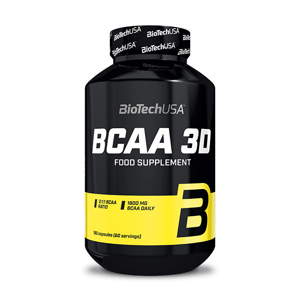 Biotech BCAA 3D 180 kapszula Biotech BCAA 3D 180 kapszula