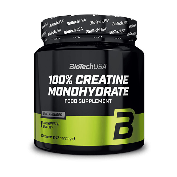 Biotech 100% Micronized Creatine Monohydrate 500g Biotech 100% Micronized Creatine Monohydrate 500g