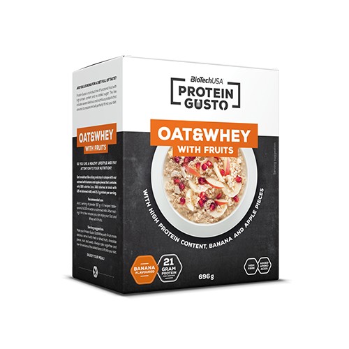 Biotech Proteingusto Oat & Whey with fruits 696g Biotech Proteingusto Oat & Whey with fruits 696g