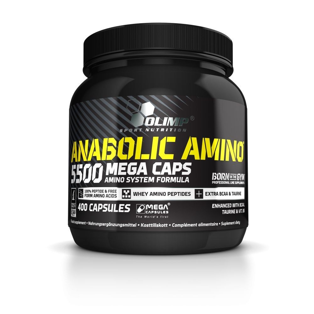 Olimp Anabolic Amino 5500 Mega Caps® 400 kapszula Olimp Anabolic Amino 5500 Mega Caps® 400 kapszula