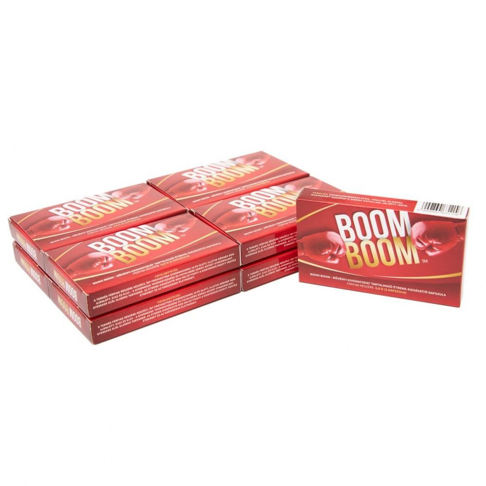BOOM BOOM Extra Potencianövelő kapszula 8+1 csomag BOOM BOOM Extra Potencianövelő kapszula 8+1 csomag